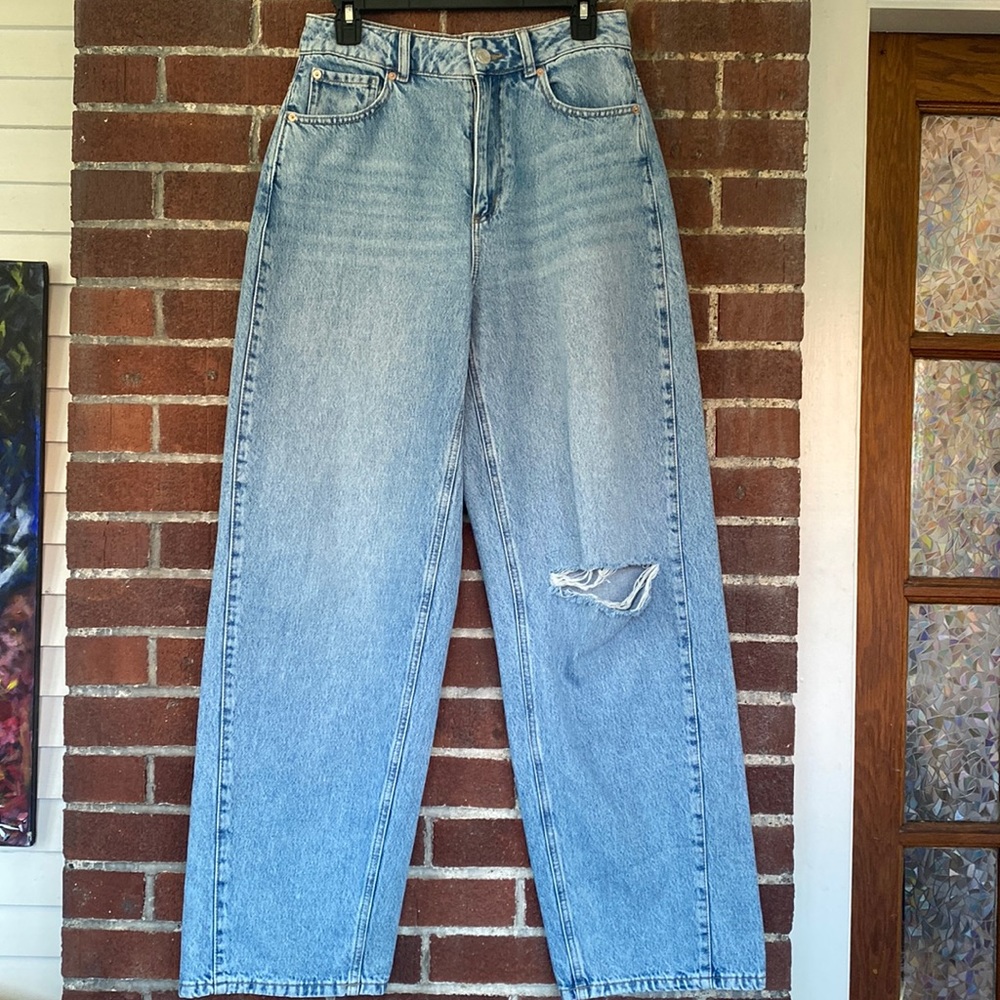 Garage Ample Baggy High Rise Jeans